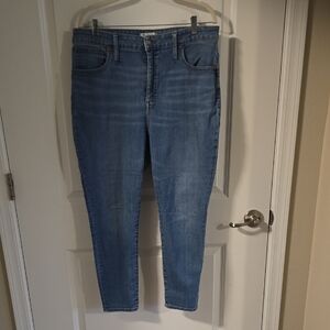 Madewell Curvy High-rise Skinny Crop 33